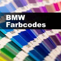 BMW Farbcodes finden – Große Tabelle