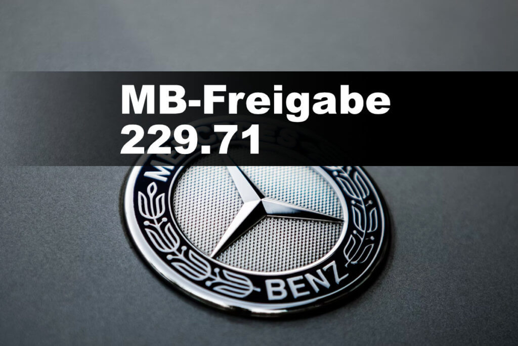 Motoröl MB-Freigabe 229.71