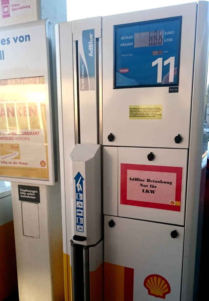 AdBlue® Zapfsäule Indoor mit LCDisplay, nicht eichfähig