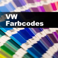 VW Farbcodes finden – Große Tabelle