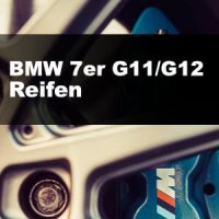 BMW G11 / G12: Zugelassene Reifengrößen (7er)