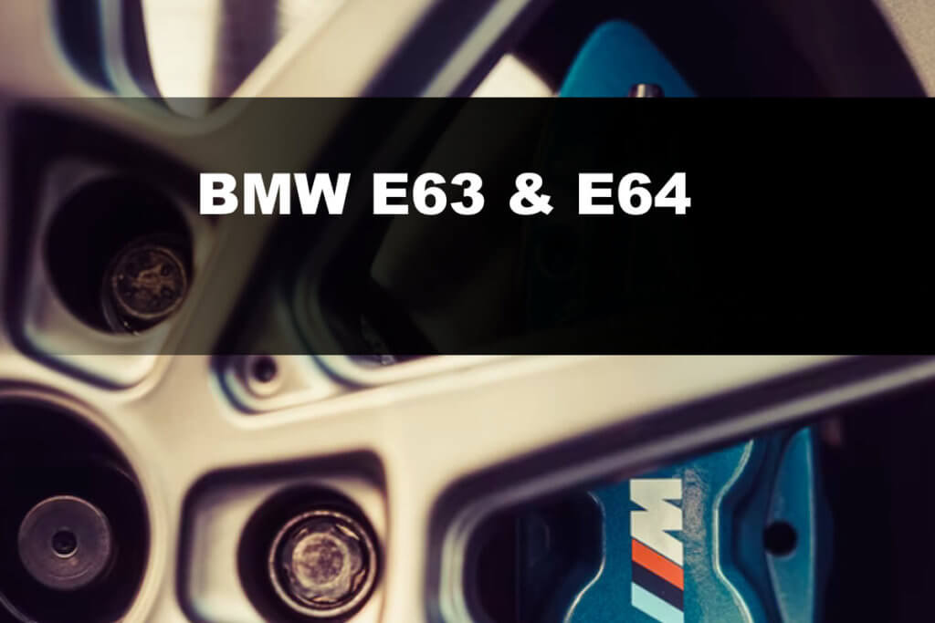 BMW E63 E64 Reifengroesse