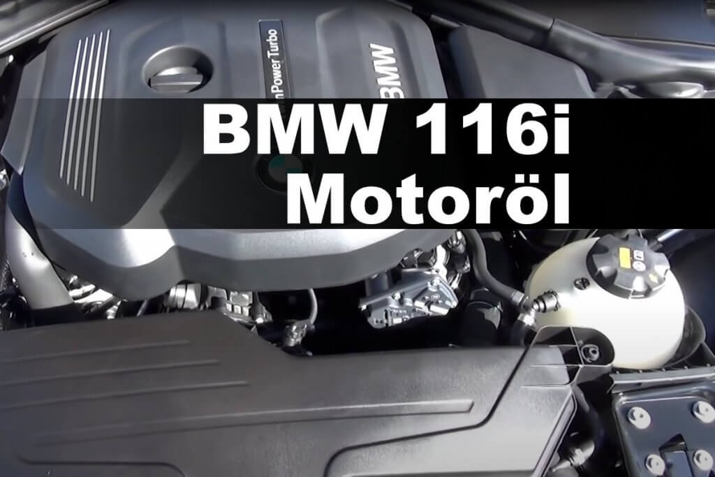 BMW 116i Motoröl