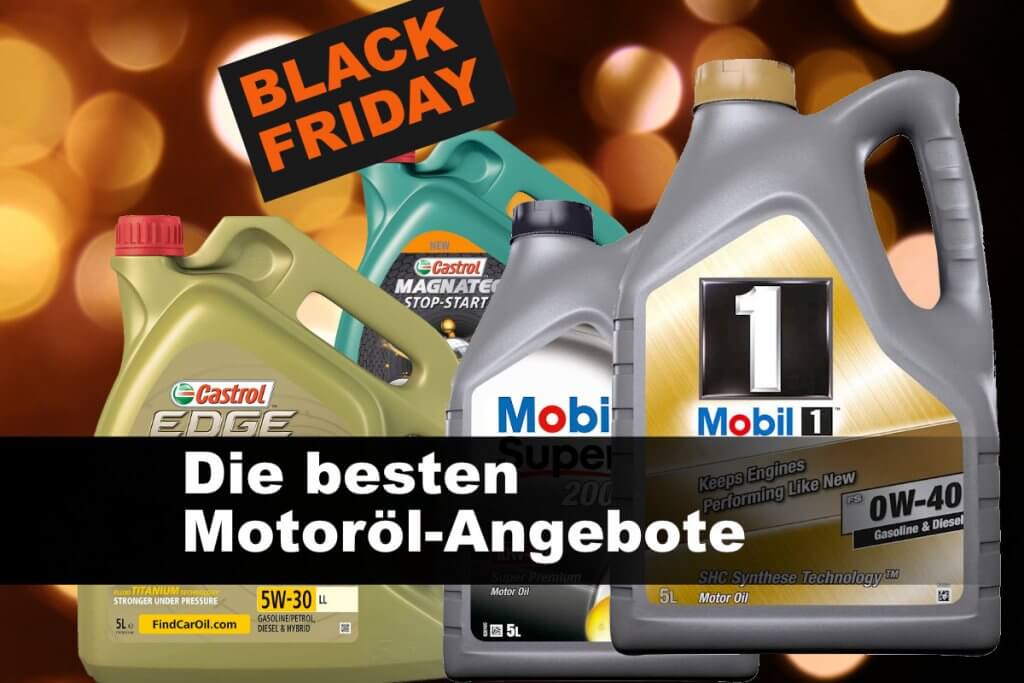 Black Friday Motoröl Angebote Amazon