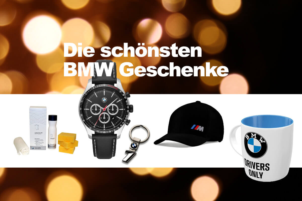 Die schönsten Weihnachtsgeschenke für Männer BMW