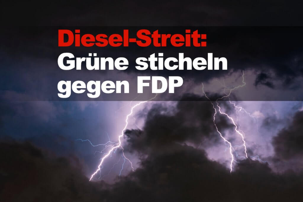 Diesel Streit Gruene FDP Wissing Verkehrsminister