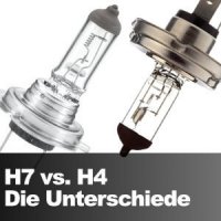 H4 H7 Lampen – Die Unterschiede