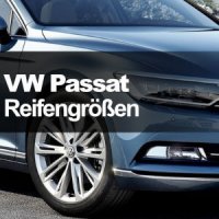 VW Passat / Kombi – Zugelassene Reifengrößen