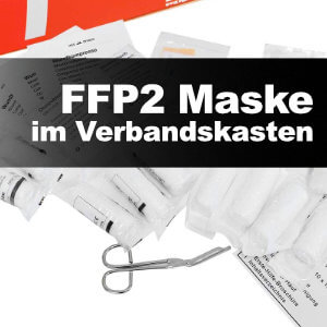 KFZ Füllsatz Nachfüllset Verbandkasten Verbandasche DIN 13164 Auto Maske MH  2028