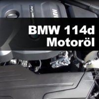 BMW 114d Motoröl – Alle Baujahre in der Übersicht