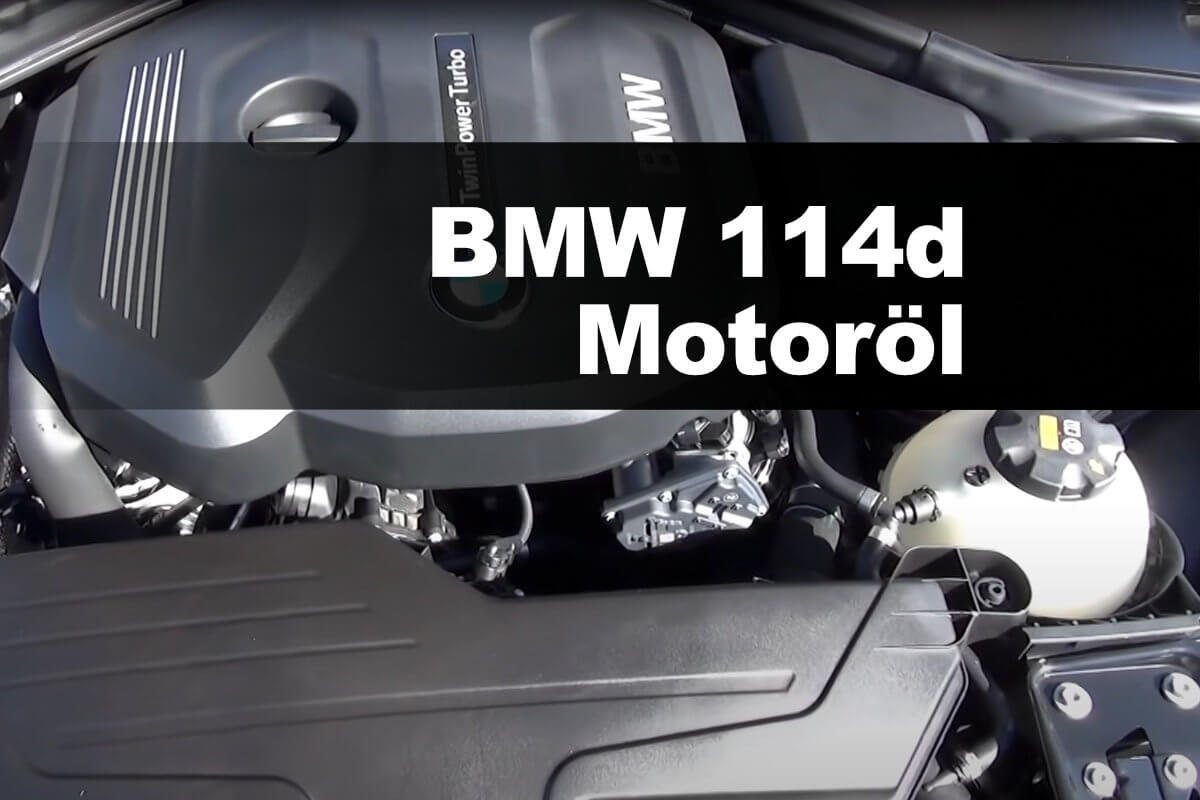 BMW 114d Motoröl