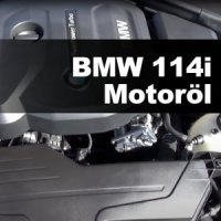 BMW 114i Motoröl – Alle Baujahre in der Übersicht