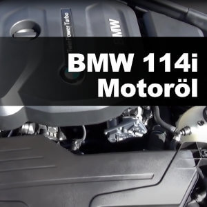BMW 114i Motoroel