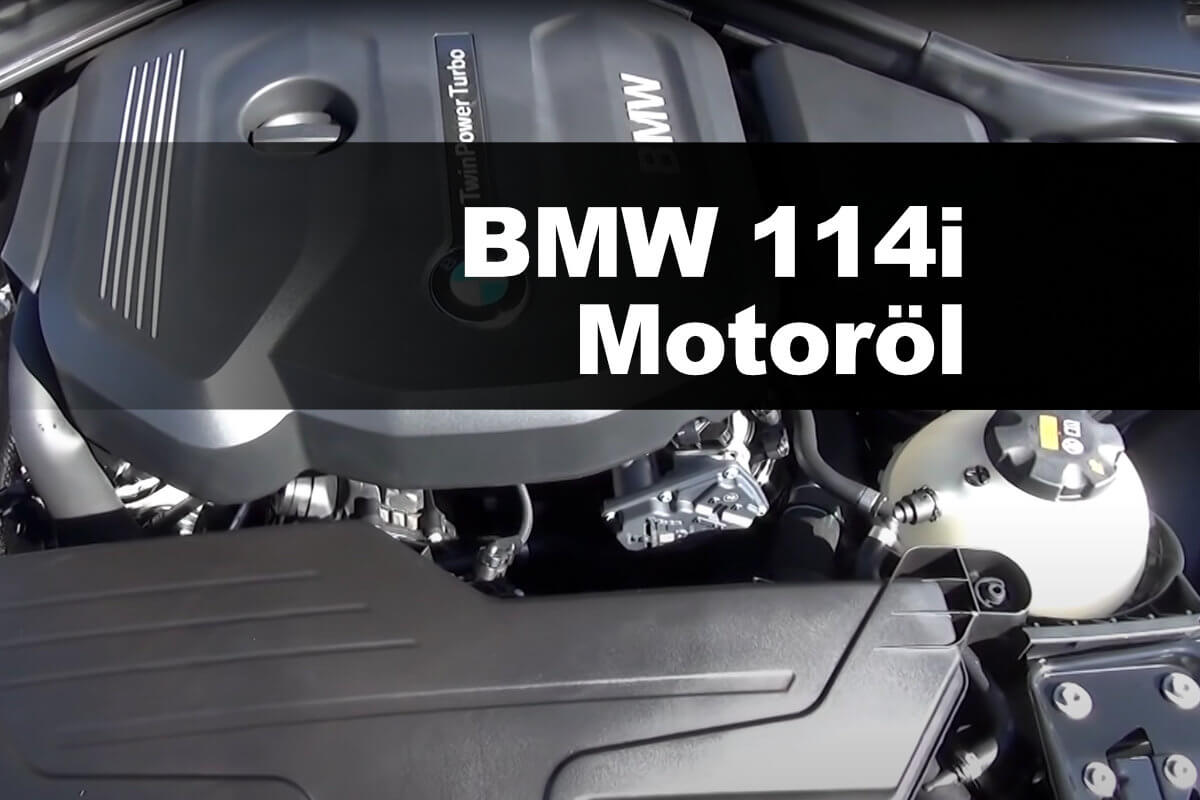 BMW 114i Motoröl