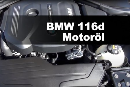 BMW 116d Motoröl – Alle Baujahre in der Übersicht