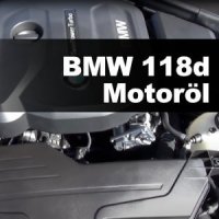 BMW 118d Motoröl – Alle Baujahre in der Übersicht