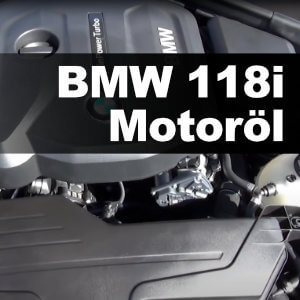 BMW 118i Motoroel