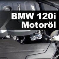 BMW 120i Motoröl – Alle Baujahre in der Übersicht