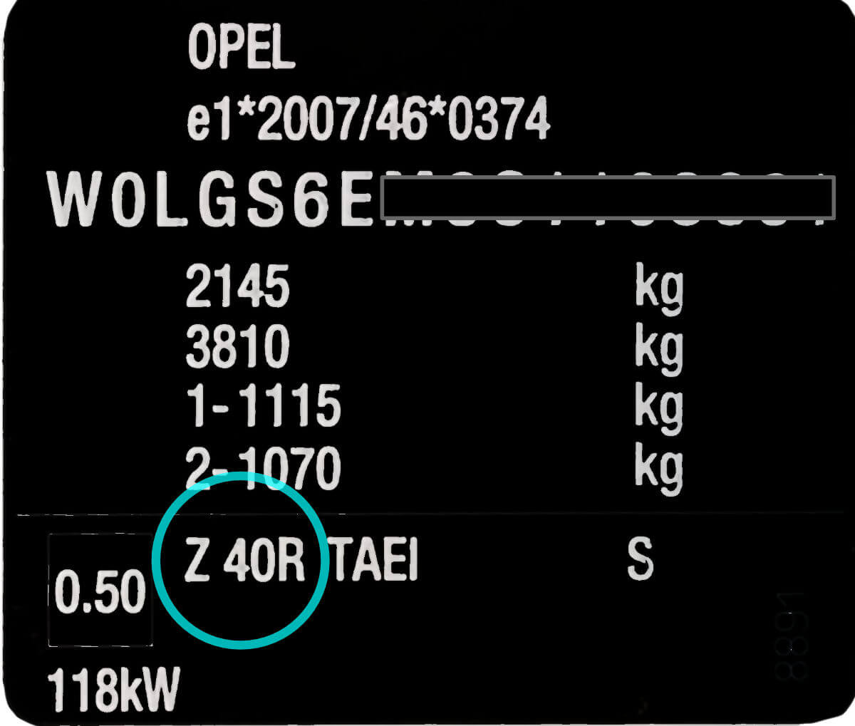 Opel Farbcodes finden – Große Tabelle - AUTO MOTOR ÖL