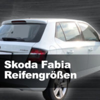 Skoda Fabia – Zugelassene Reifengrößen