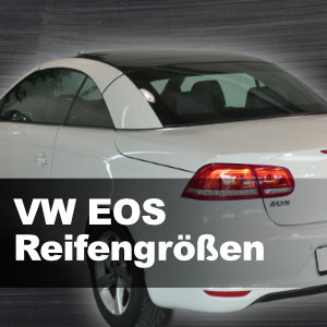 VW EOS Reifengroessen