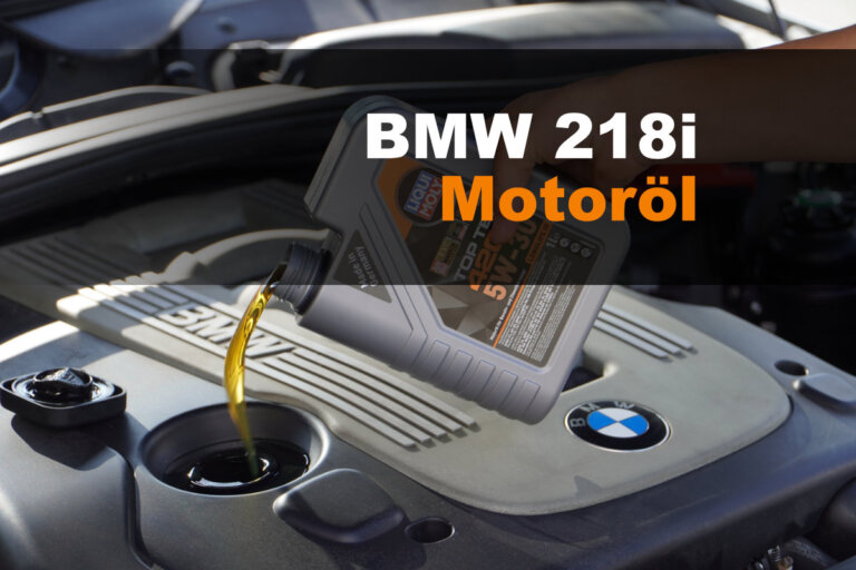 BMW 218i Motoröl