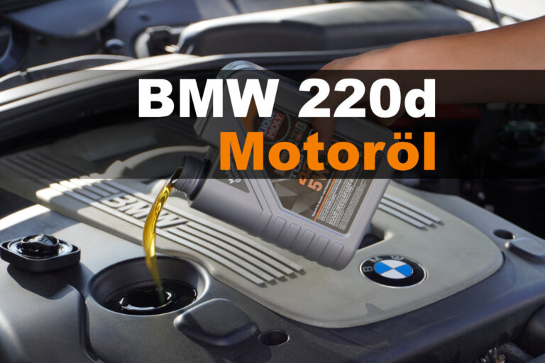 BMW 220d Motoröl