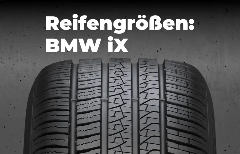 BMW iX Reifengrößen