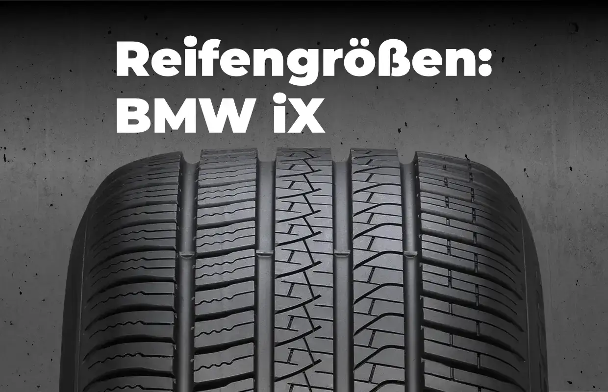 BMW iX Reifengrößen