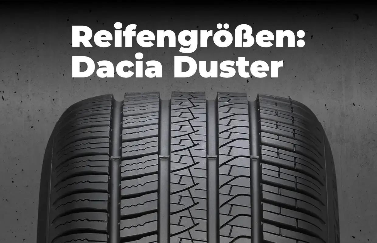 Dacia Duster Reifengrößen
