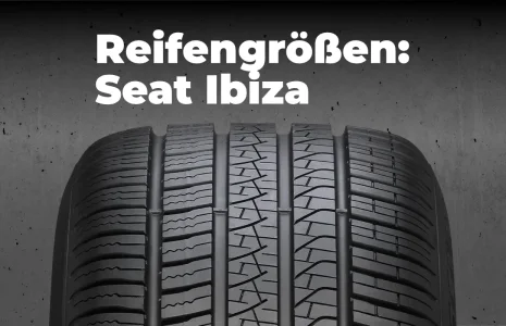 Seat Ibiza– Zugelassene Reifengrößen