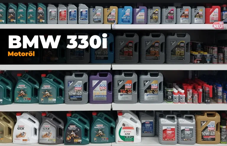 BMW 330i Motoröl