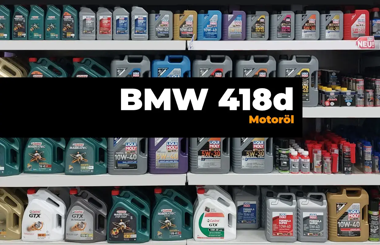 BMW 418d Motoröl