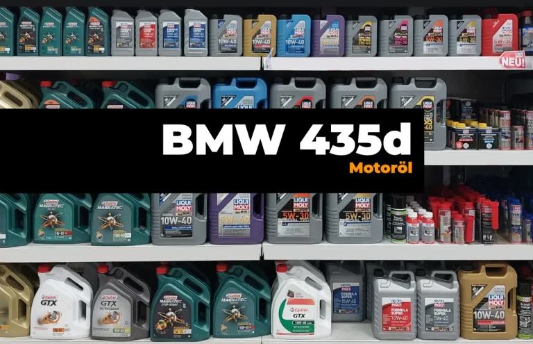 BMW 435d Motoröl