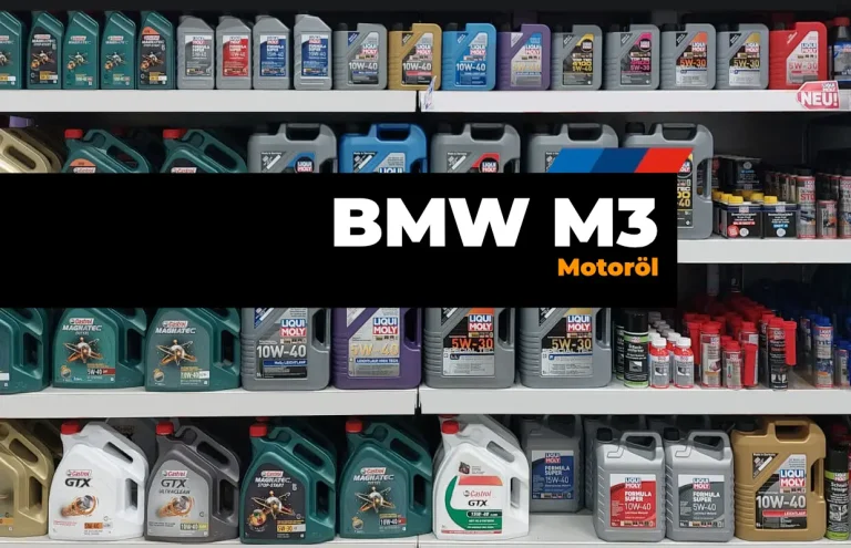 BMW M3 Motoröl