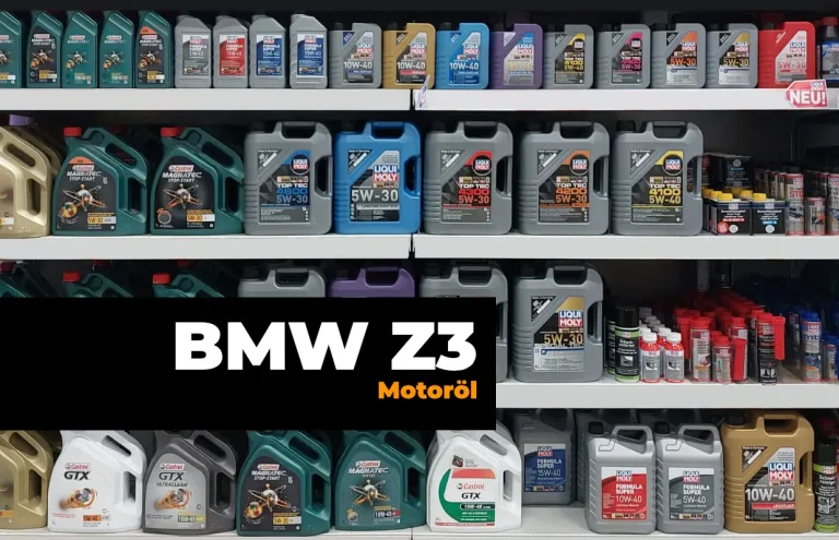 BMW Z3 Motoröl