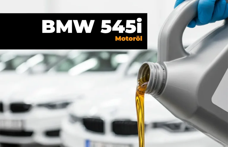 BMW 545i Motoröl