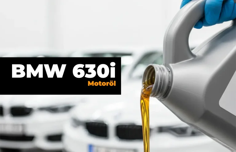 BMW 630i Motoröl