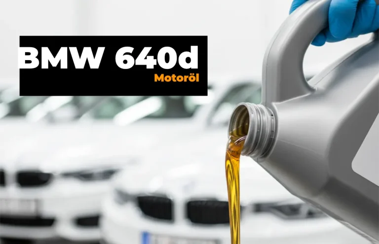 BMW 640d Motoröl