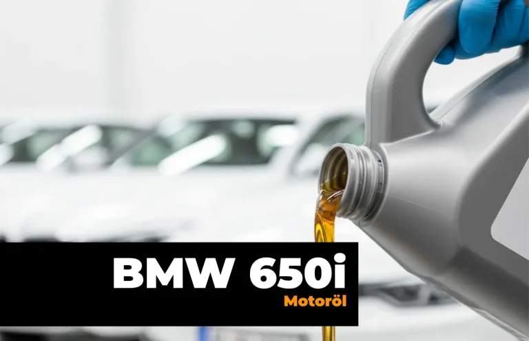BMW 650i Motoröl