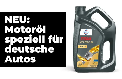 Neues Fuchs-Motoröl für deutsche Autos