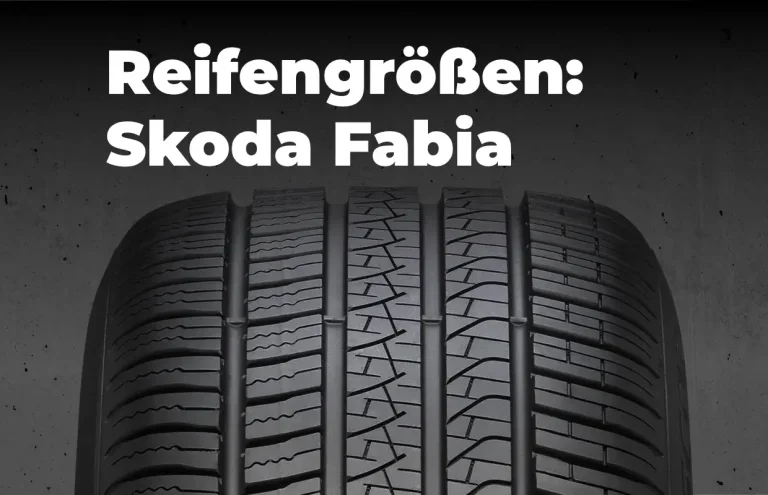 Skoda Fabia Reifengrößen